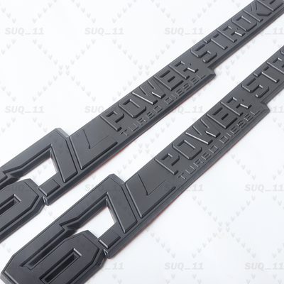 #ad 2PCS For 2023 2025 F250 F350 Super Duty 6.7L Power stroke Diesel Door Emblem $39.99
