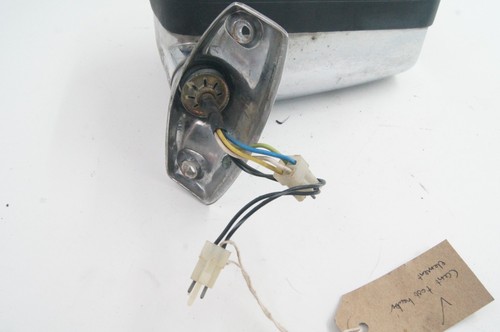 WING DOOR MIRROR JAGUAR XJS RIGHT HAND SIDE OS CHROME HEATED VERSION BBC8606 - Picture 4 of 16
