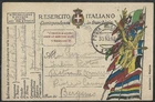 WW1-ITALIAN MILITARY CARD 1918