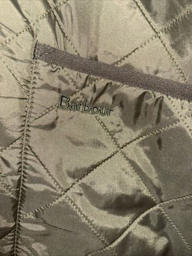 BARBOUR Unisex Polarquilt Waistcoat Large Quilted And Lined Pockets Full Zip - Picture 7 of 11