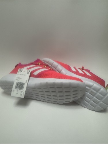 Adidas Kid's Lite Racer RBN GS 'White / Shock Pink' EG3042 Size 6 - Picture 5 of 8