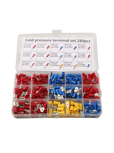 Copper Tin Plated Terminal Blocks 280PCS Suitable for Industrial Equipment - Picture 13 of 24