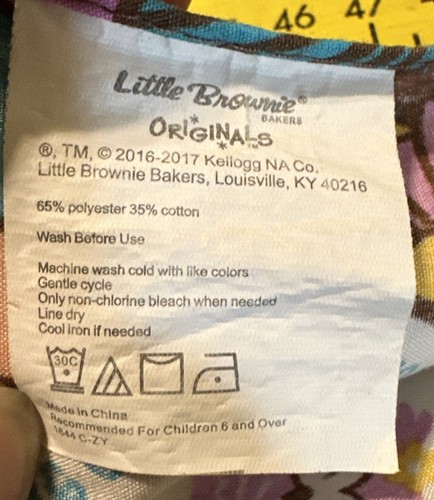 Girl Scouts Little Brownie Bakers Cookie Bandana Schal Hoot Hoot Hurra 2016-17 - Bild 7 von 8
