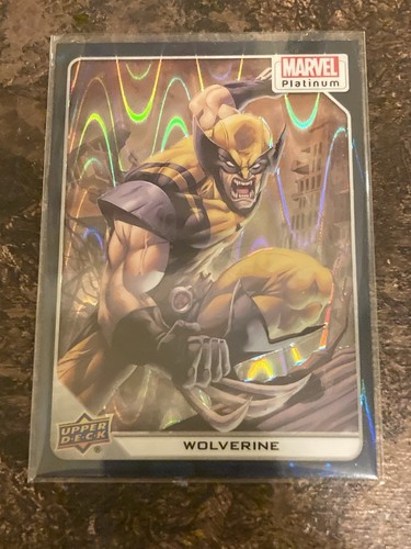 2023 Marvel Platinum Complete TEAL WAVE Set 1-200 /799 Low And High Wolverine + - Picture 11 of 19