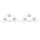 2 PCS Dampfgarer-ständer Abkühlgitter Dampfständer Aus Edelstahl Dampfer