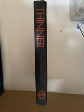 Thinner by Stephen King (1984, Hardcover) Used