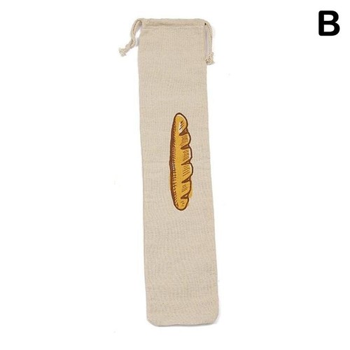 1X Linen Bread Bags Reusable Drawstring For Homemade Storage Bread Artisan 9CF4 - Bild 13 von 16