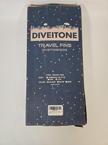 Aletas de Viaje Diveitone L/XL Aletas Ajustables Snorkel Natación *Caja Abierta* - Imagen 2 de 7