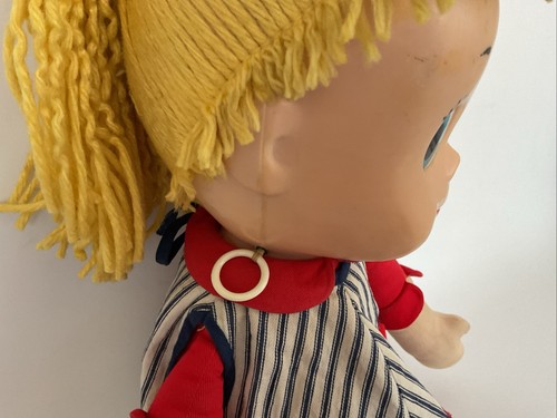 Vintage 1960er Matty Mattels Schwester Belle Zugschnur sprechende Puppe funktioniert 18 Zoll - Bild 2 von 10