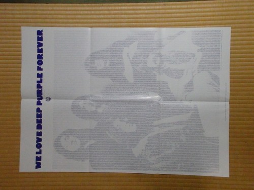 Deep Purple – Power House P-10444W Japan Insert Poster Obi NM vinyl - Picture 6 of 8