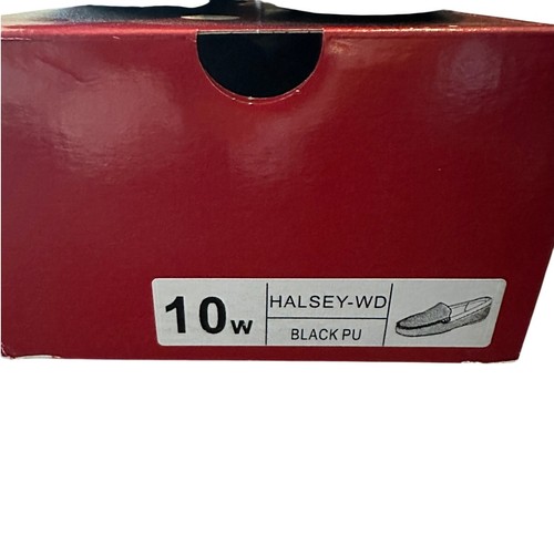 Journee Collection Women’s Loafers 10W Black Moc Toe Slip-On Driving Shoes NIB - Picture 8 of 8