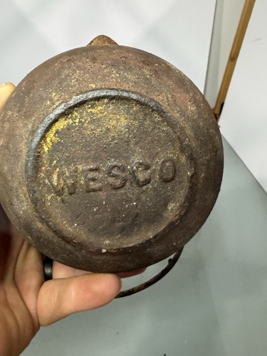Wesco antique Smelting pot dual spout with handle - Picture 10 of 10