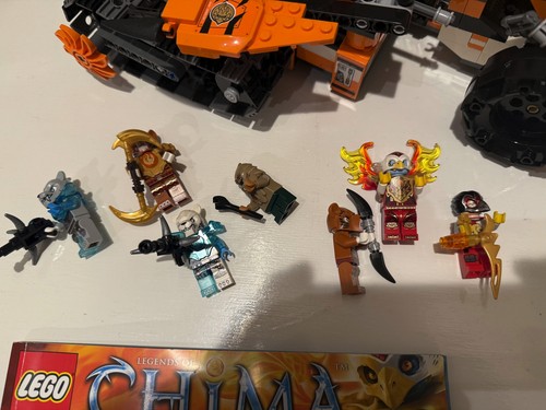LEGO LEGENDS OF CHIMA : Tiger's Mobile 70224, Icebite’s Claw Driller 70223 - Picture 2 of 5