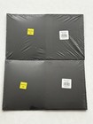 Lot of 20 4" x 6" Photo Folders Frames Black Textured Cardboard