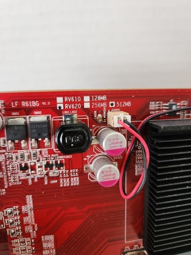 VisionTek ATI Radeon HD3450 512MB DDR2 VGA/DVI AGP Video Card VT3450 512MB - Picture 3 of 7