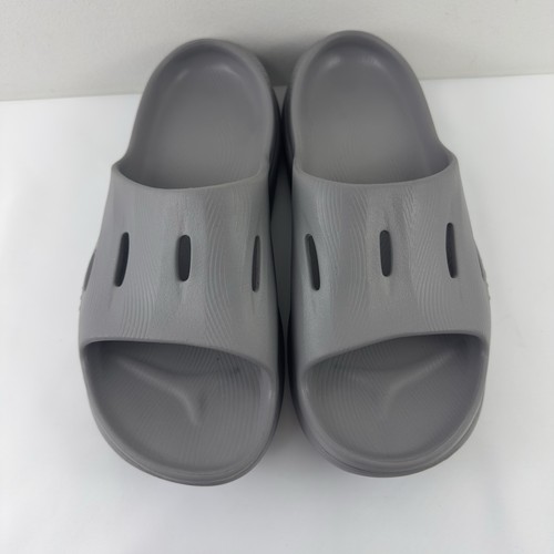 HOKA One One ORA Recovery Slide 3 Gray Men’s Size 10 Comfort Sandals - Picture 2 of 8