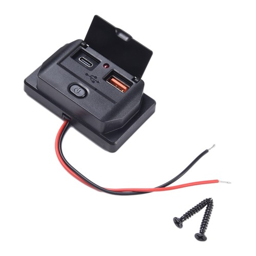 Prise Chargeur USB Facile à Installer avec Indicateur LED pour Voitures RV Bate - Photo 5 sur 31