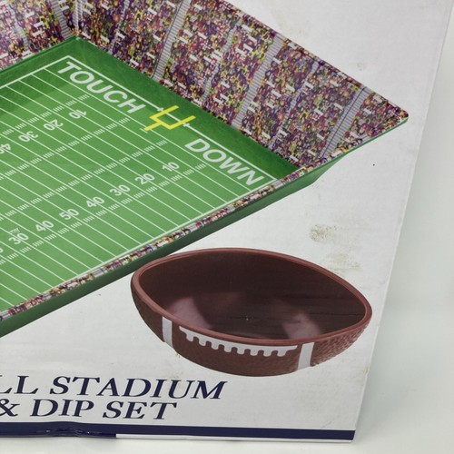 Coushatta Fußballstadion Chip & Dip Set - Bild 2 von 6