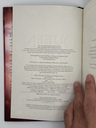 Throne of Glass Original Hardcover Set by Sarah J. Maas Like New - Bild 13 von 24