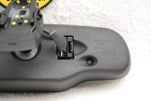 2003-2006 Silverado Sierra Tahoe Yukon Rearview Mirror Auto Dim Compas Temp - Picture 7 of 9