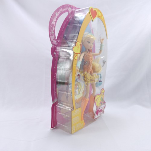 Mattel Winx Club 2005 Stella Charmix Fairy Transformation bambola nuova con scatola - Foto 12 di 15