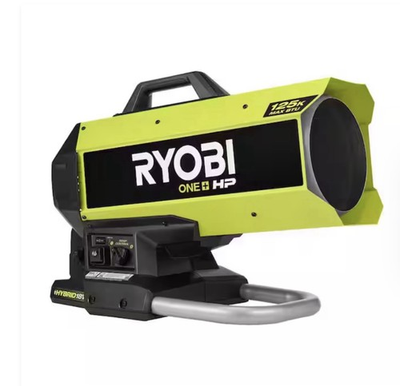 #ad #ad Propane Heater Ryobi 18V Hybrid Forced Air Heater New 125K BTU Tool Only $179.90