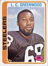 1978 Topps - L.C. Greenwood #145 - Steelers - Set Break!! EX