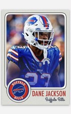 Dane Jackson Novelty Football Card! Buffalo Bills