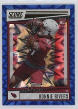 2022 Score Rookies Blue Explosion /20 Ronnie Rivers #346 Rookie RC