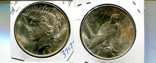 1923 P FRIEDEN SILBER DOLLAR CH BU 3909T