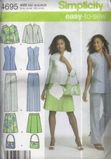 4695 SIMPLICITY MISSES/MISS PETITE PANTS/SKIRT/MORE SZ 16-22