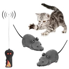 Remote Control Toy for Cats Electronic Rat Toy for Kitten Funny Chasing Simul...