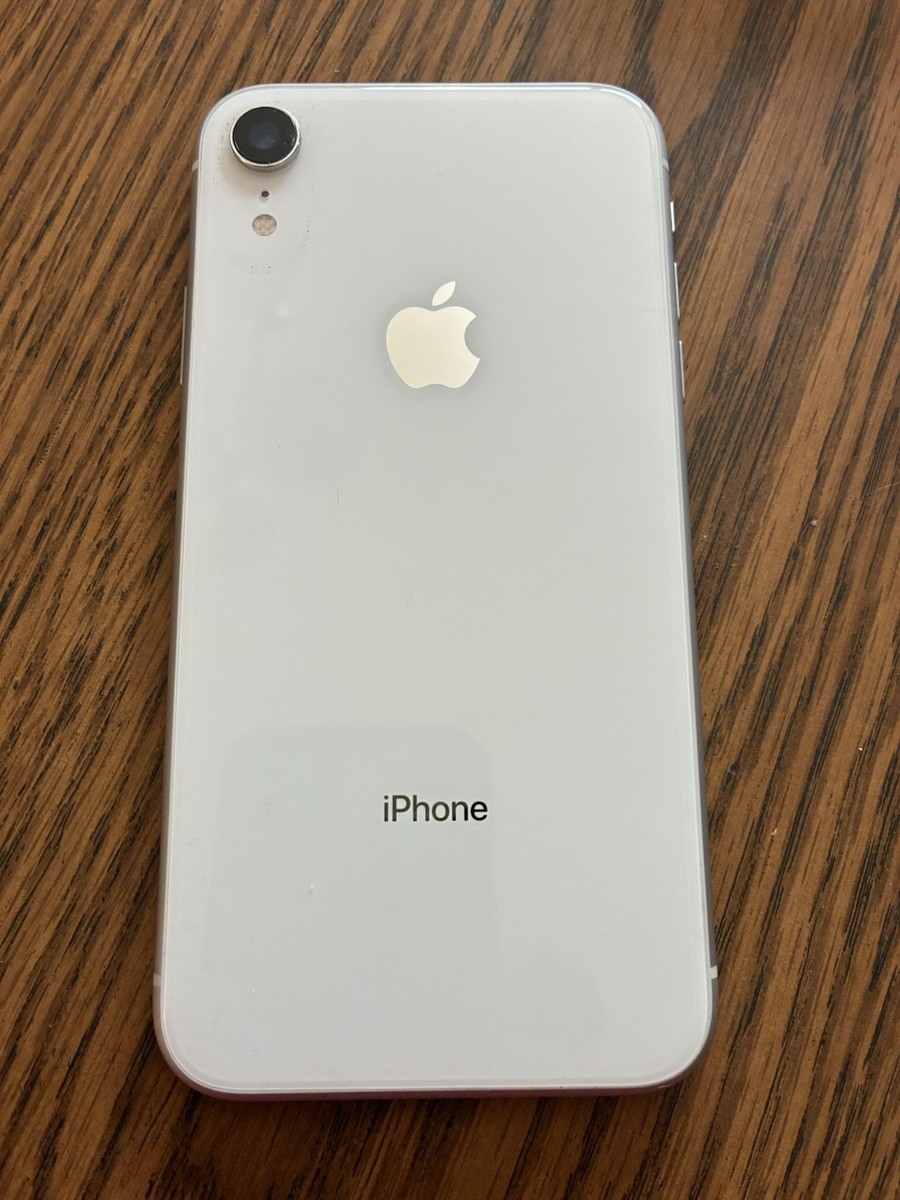 Apple iPhone XR 128GB (Unlocked) iOS Cell Phone White 6.1