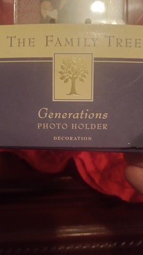 Hallmark Andenken Der Stammbaumschmuck Generationen Fotohalter 2002 - Bild 3 von 5