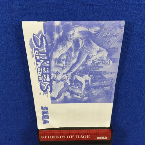 Master System STREETS OF RAGE *y Boxed & Complete Sega PAL Version - Picture 4 of 7