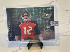 2019 Legecy Black Label Tom Brady Six Times Super Bowl Champions # TB-12 (rare)