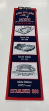 New England Patriots NFL Where Legends Are Made Winning Streak Heritage Banner