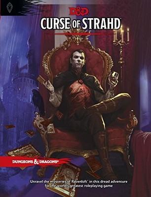 Dungeons and Dragons RPG: Curse of Strahd Campaign Hard Cover Book