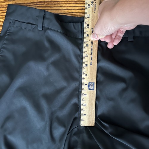 Nike Golf Pants Men's 36x32 Dri-Fit Performance Chino Slacks Stretch Flex Black - Picture 5 of 9