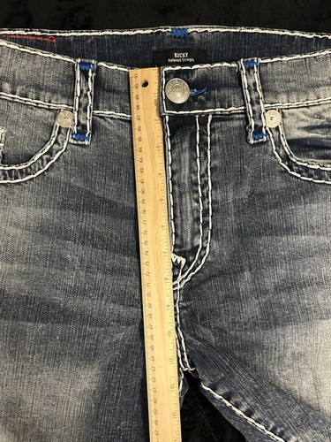 Pantalones Cortos Rectos Relajados True Religion Para Hombre Ricky Lavado Medio Talla 38 Deshilachados Nuevos con Etiquetas - Imagen 9 de 11