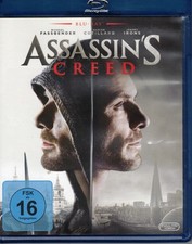Assassin's Creed - 2017 - Blu-ray - Michael Fassbender -Zustand sehr gut