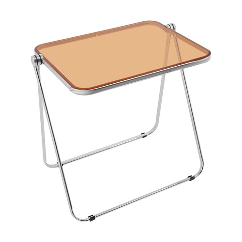 Clear Folding Table Camping BBQ Dining Table Indoor Outdoor Work Computer Desk - Picture 11 of 12