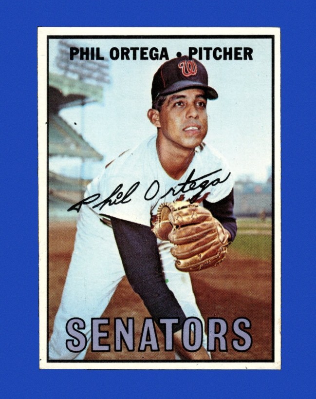 1967 Topps Set-Break #493 Phil Ortega EX-EXMINT *GMCARDS*