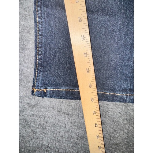 Volcom Vorta Slim Straight Stretch Denim Jeans Blue Mens Size 34x30 NEW - Picture 7 of 11