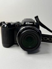 Nikon COOLPIX L120 14.1MP 21x Digital Camera W/ Strap- NO LENS CAP - TESTED #001