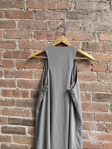 Camicetta donna vintage 18008 Kamali Norma Kamali, taglia 2, beige talpa, USA - Foto 6 di 6