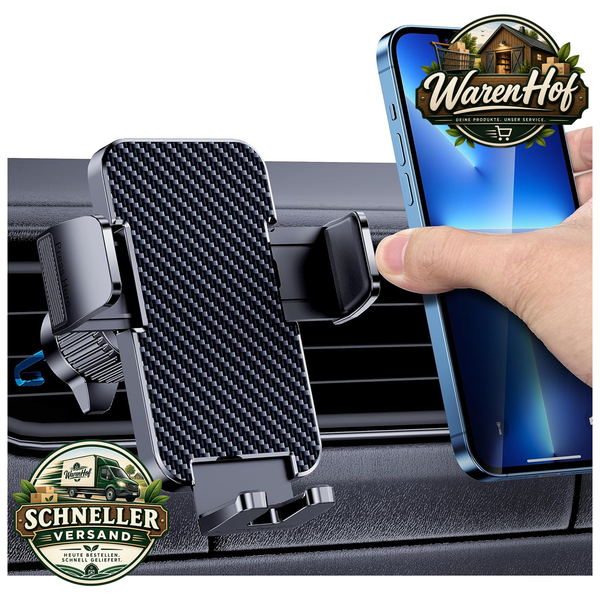 Handyhalterung Auto 360° Drehbar Kfz-Handyhalterung Ein-Knopf-Release-image