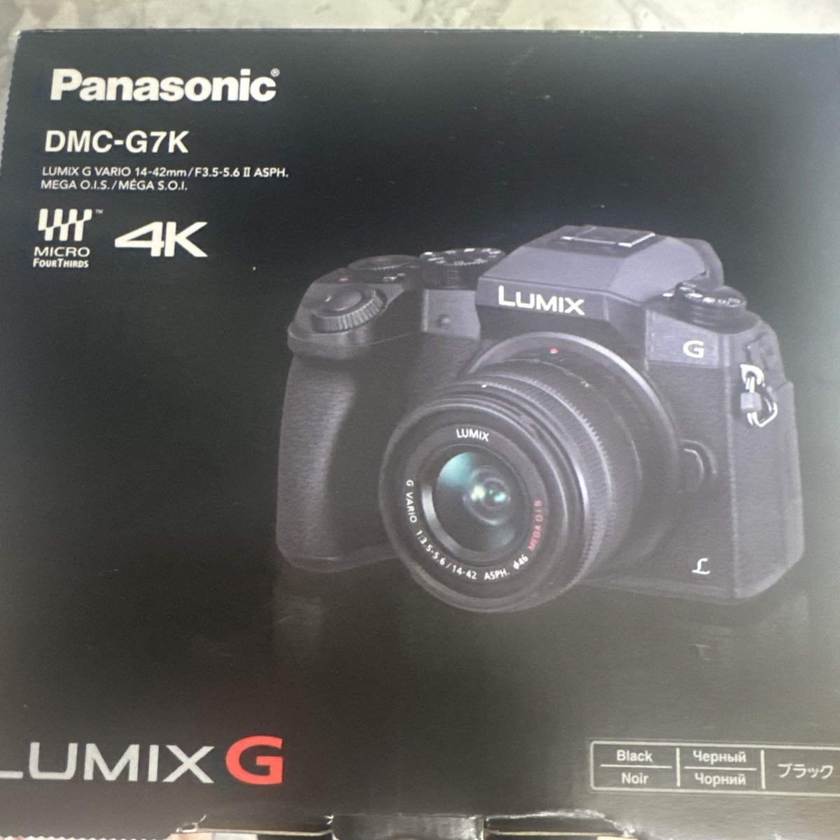最終値下げ！Panasonic LUMIX G DMC-GX7MK2K ブラック Panasonic-Lumix-G-DMC-G7K-
