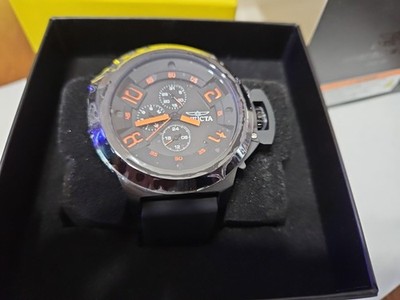 49796 Invicta 48 MM Men s Corduba Silicone Black Band NIB $249 Retail