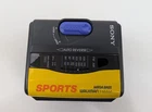 Sony Sports Mega Bass Walkman FM/AM Radio WM-FS393 Vintage Tested Work